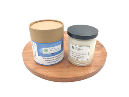 Aromatherapy Large Candle Jars 300g – Dawn Organics